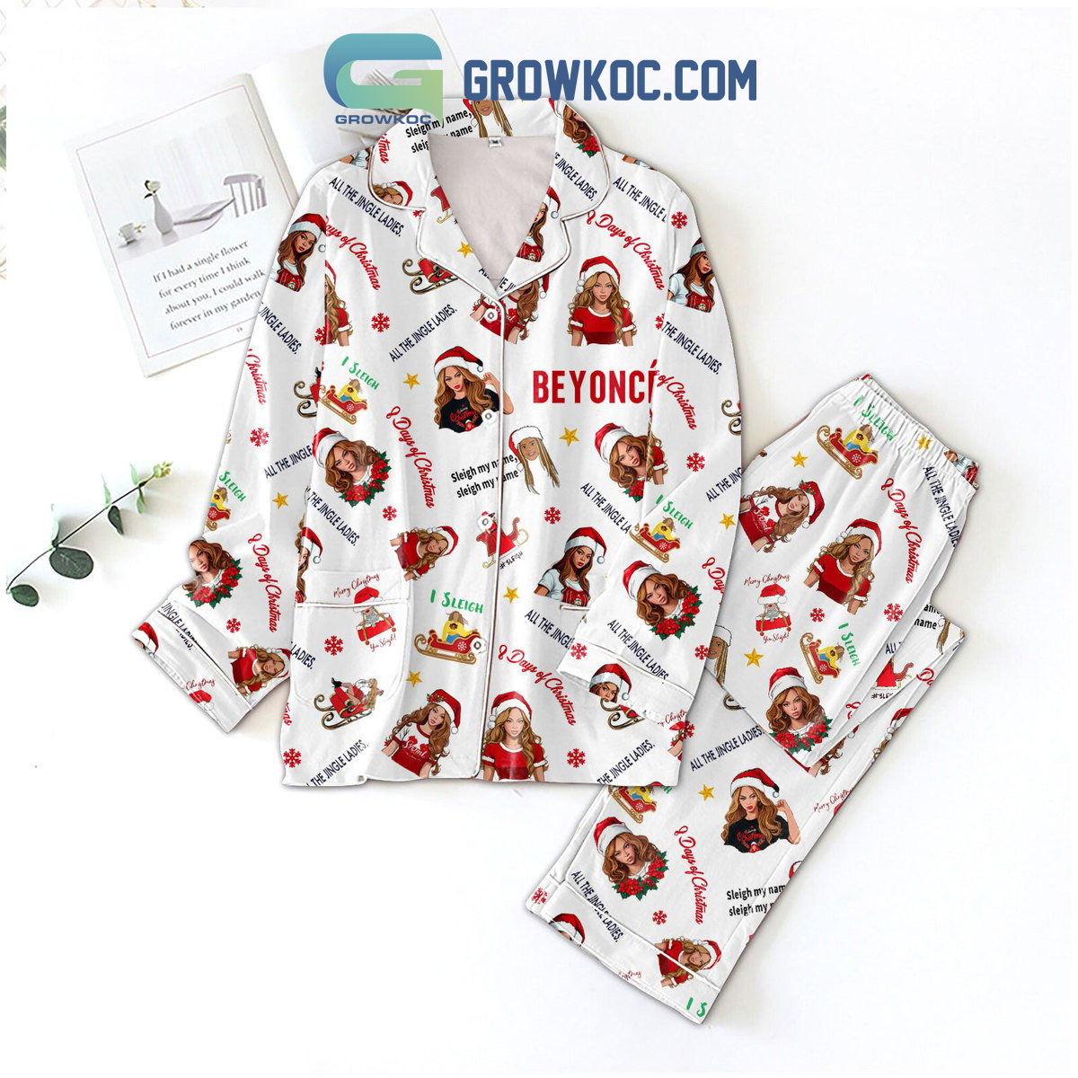 Beyonce All The Jingle Ladies Pajamas Set2B1 dAQ93 Beyonce All The Jingle Ladies Pajamas Set2B1 dAQ93
