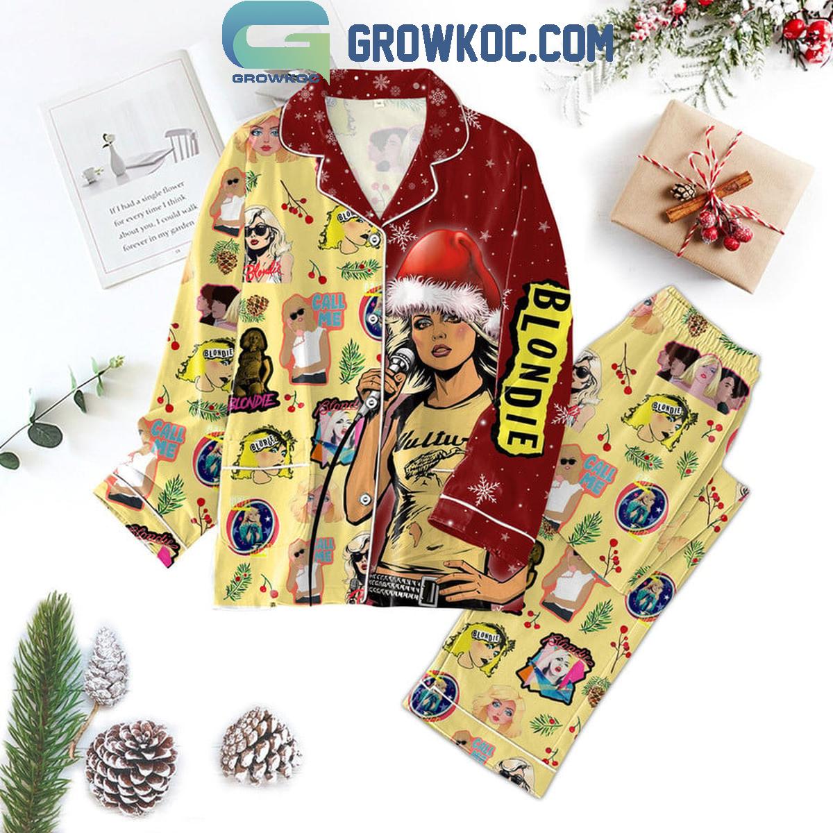 Blondie Call Me Merry Christmas Polyester Pajamas Set 1 ZSZzV