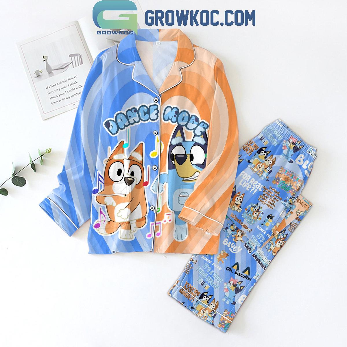 Bluey Dance Mode Pajamas Set 1 6f1RN