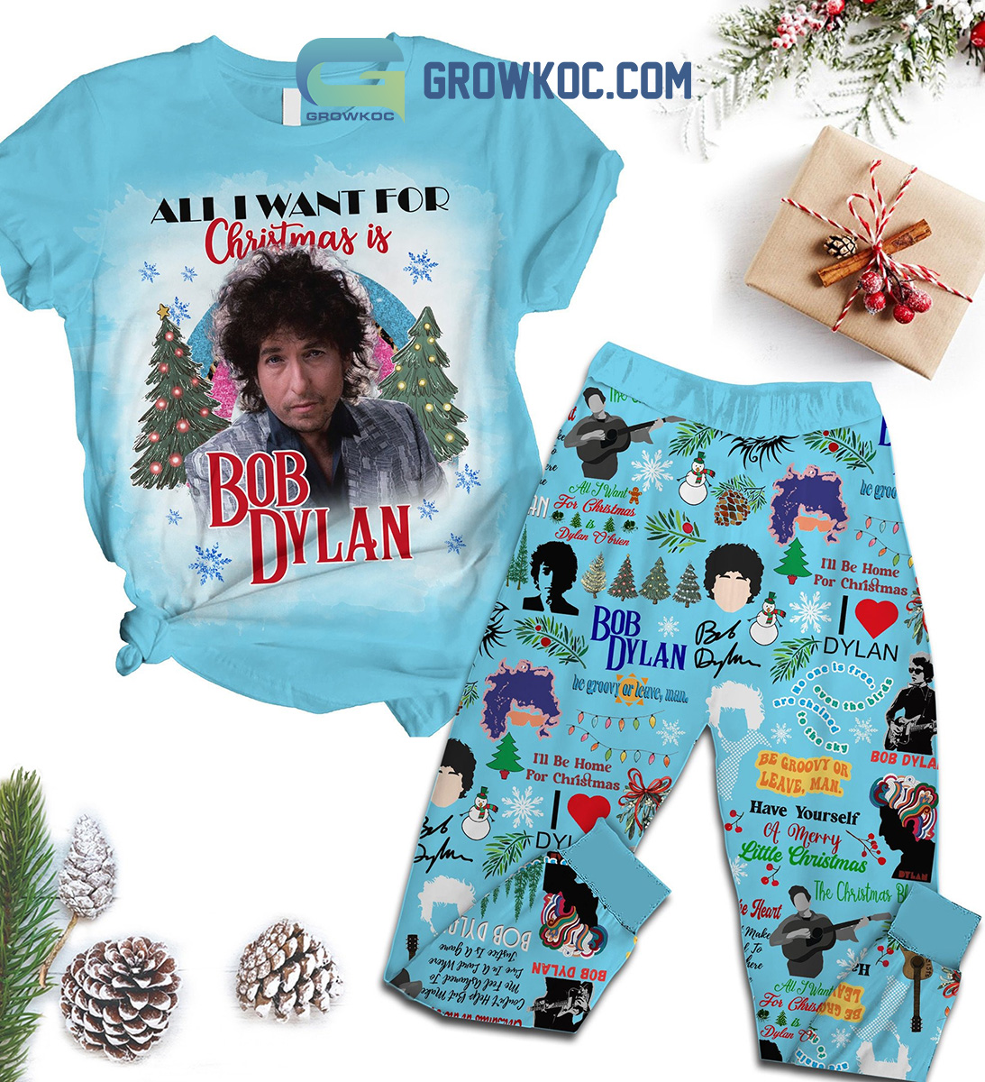 Bob Dylan All I Want For Christmas Is Bob Dylan Be Groovy Or Leave Man I Will Be Home For Christmas Fleece Pajama Set2B1 ylNlQ Bob Dylan All I Want For Christmas Is Bob Dylan Be Groovy Or Leave Man I Will Be Home For Christmas Fleece Pajama Set2B1 ylNlQ