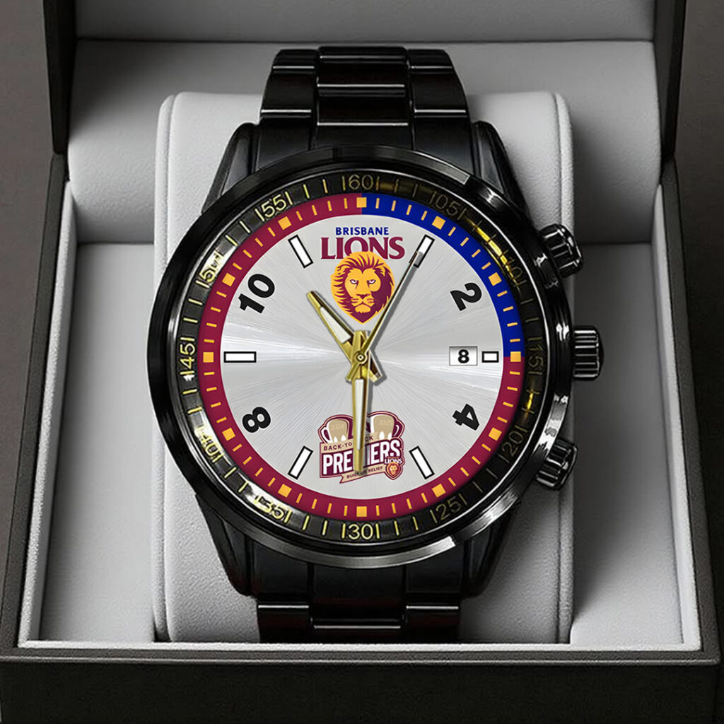Brisbane Lions Premiers 2025 Black Stainless Steel Watch TANTN16885 mk1 1024x1024 1