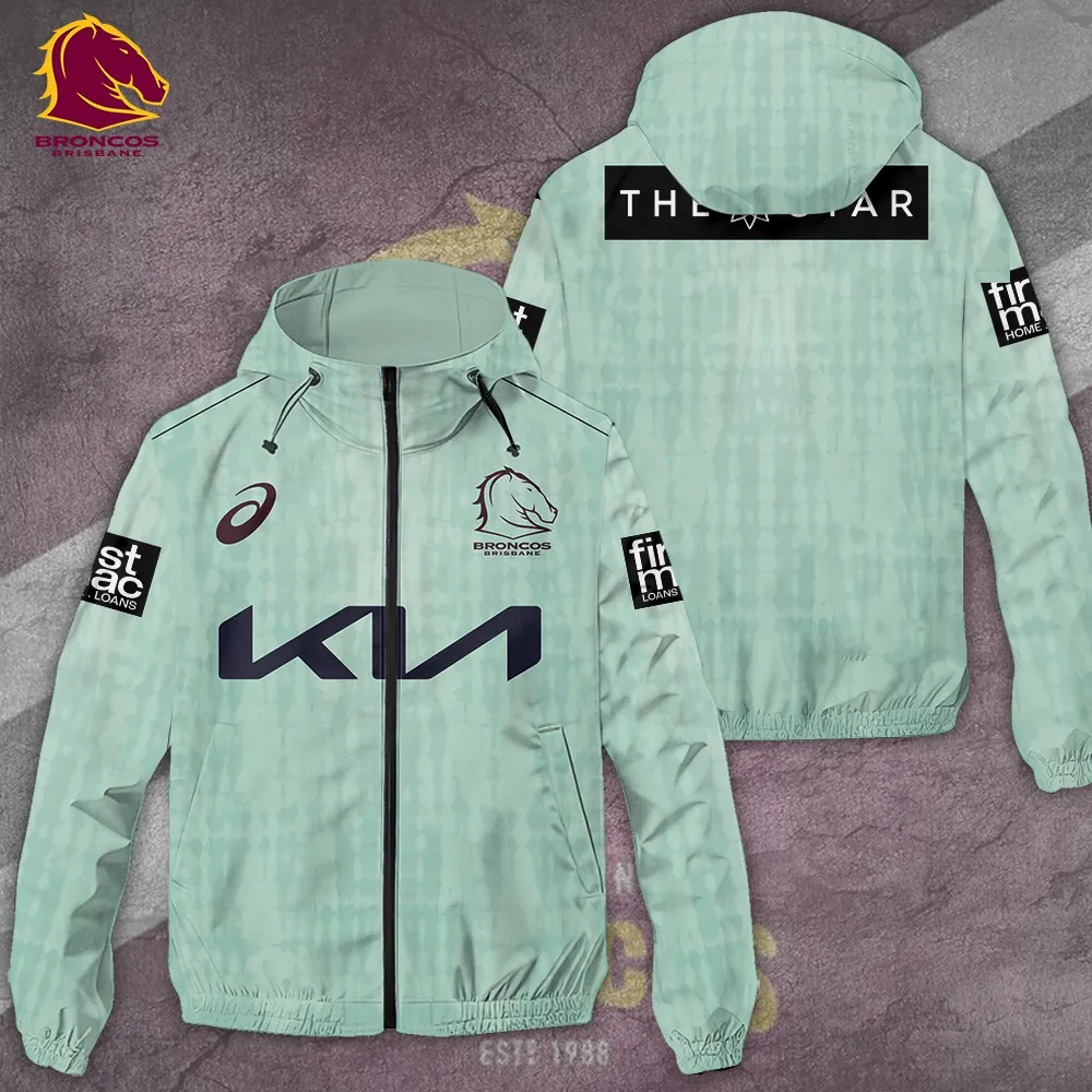 Brisbane Broncos Windbreaker Jacket TANTN9677
