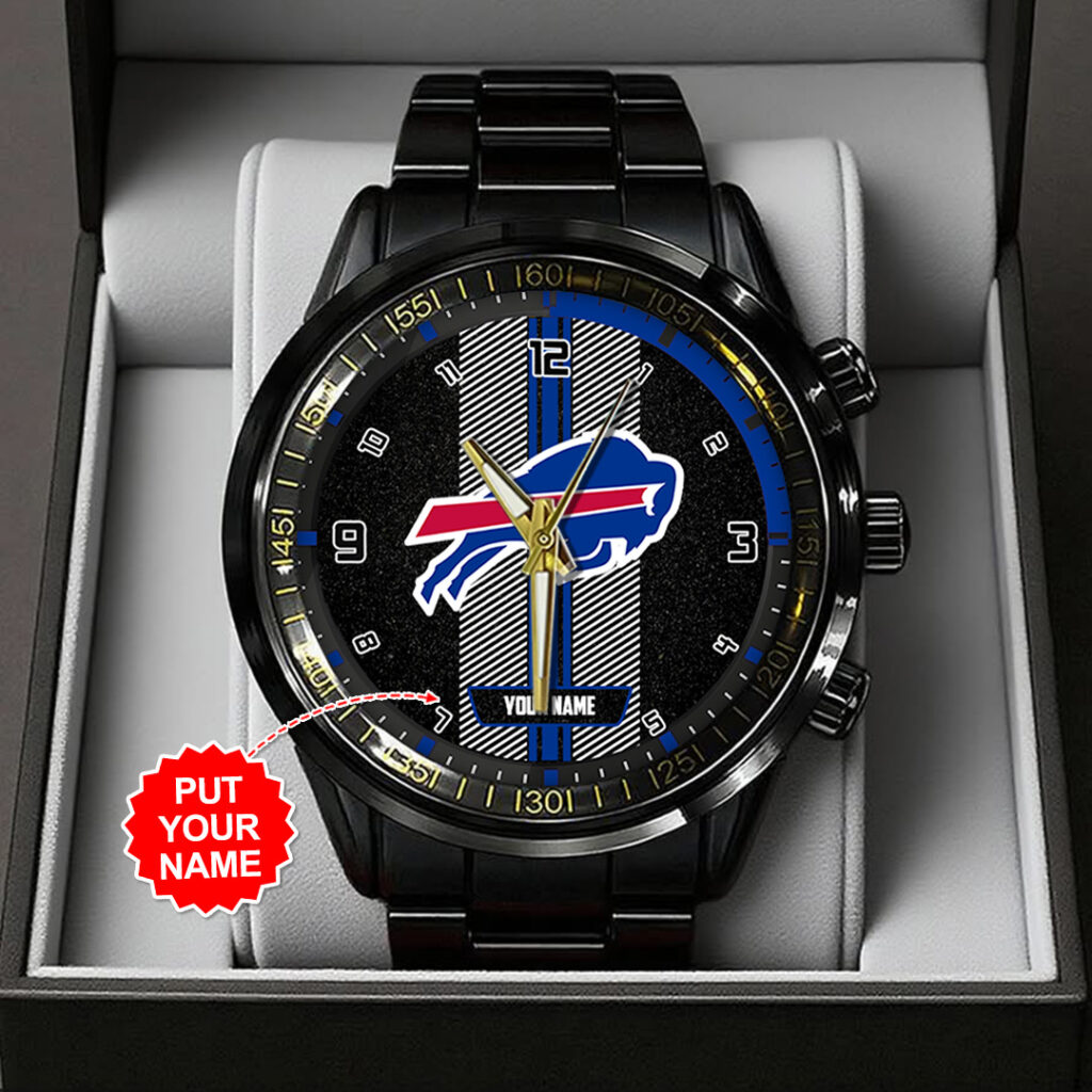 Buffalo Bills Black Stainless Steel Watch TANTN16006Z 1024x1024 1