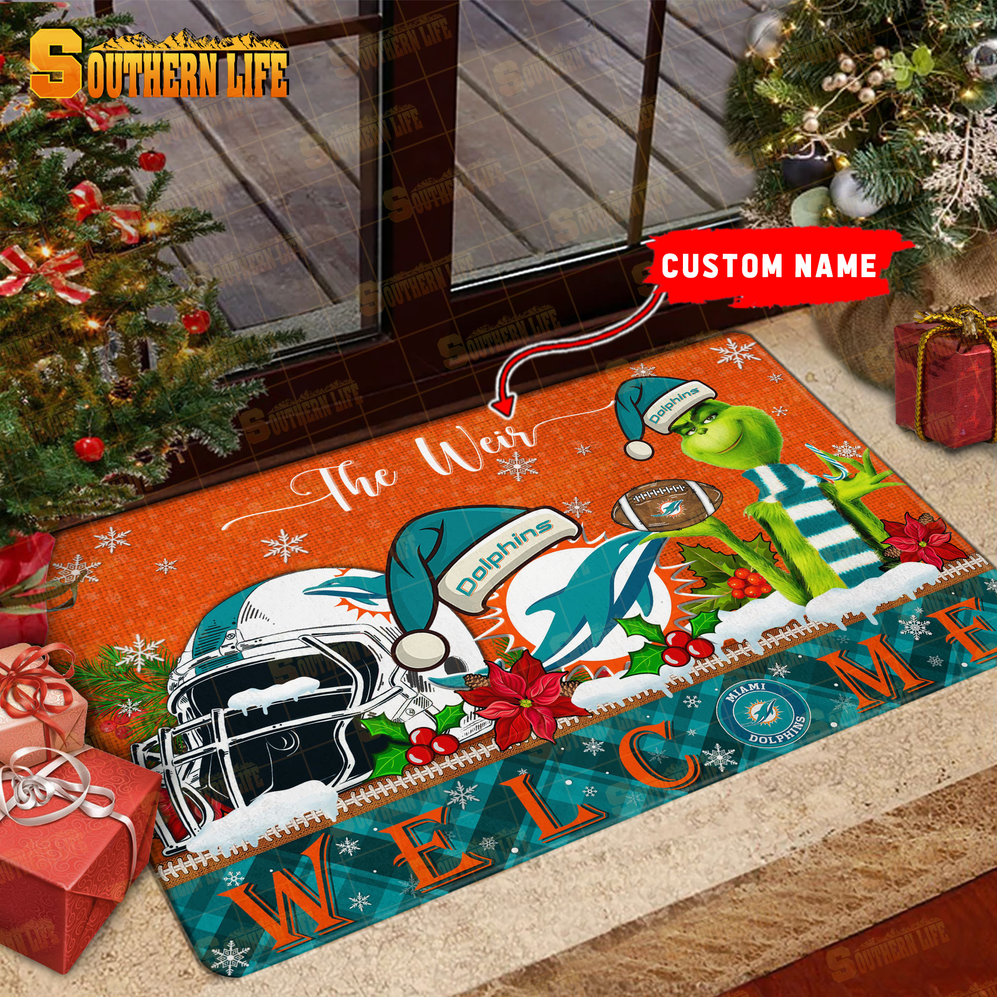 Christmas Doormat 02 RBRG CON DS005 161023 NFL 17
