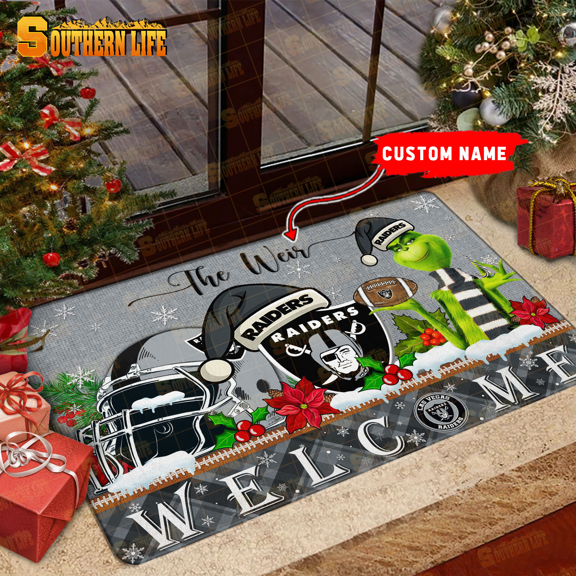 Christmas Doormat 02 RBRG CON DS005 161023 NFL 23
