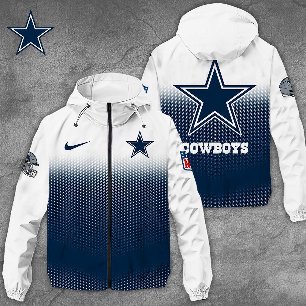 Dallas Cowboys Windbreaker Jacket TANTN9002