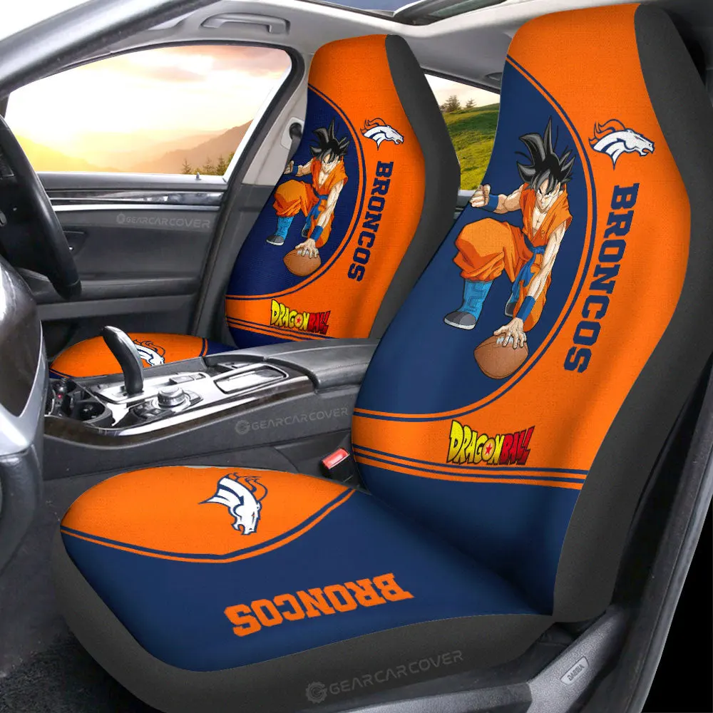 Denver Broncos Car Seat Covers Goku Car Accessories For Fans Gear Car Cover DN2802232010 CSC 2023