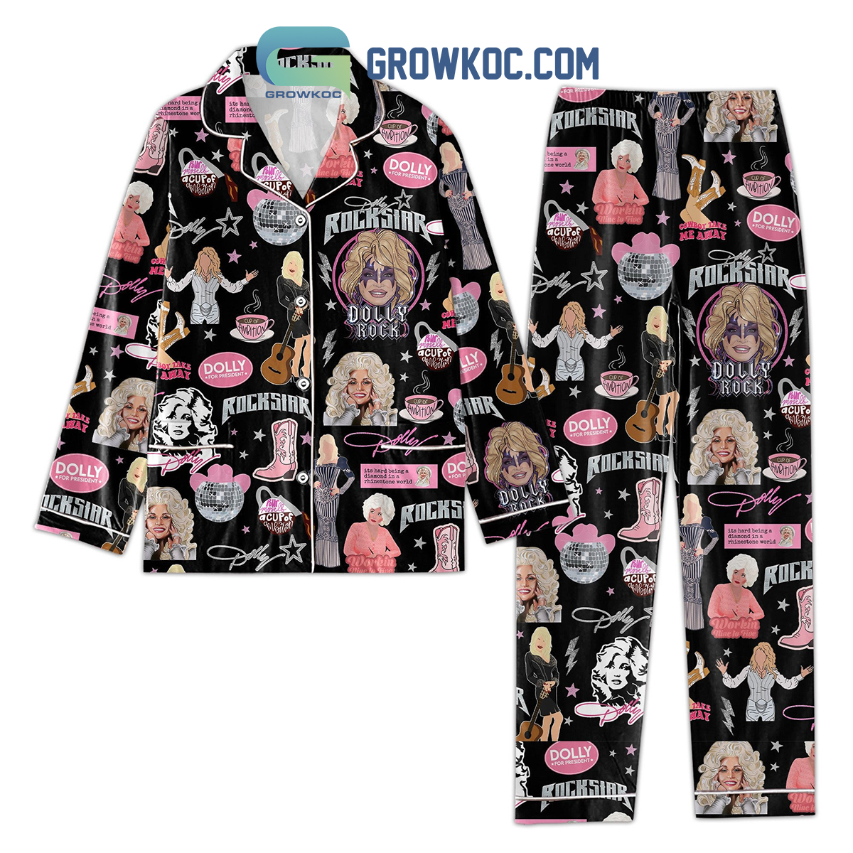 Dolly Parton Cowboy Take Me Away Pajamas Set2B1 ym4yC Dolly Parton Cowboy Take Me Away Pajamas Set2B1 ym4yC
