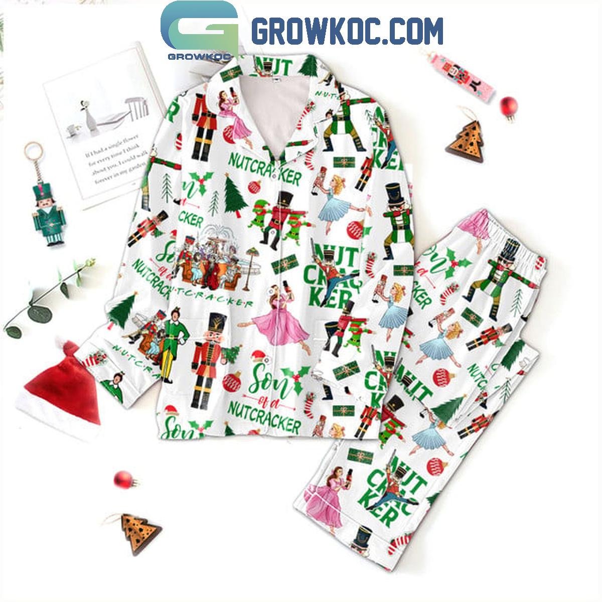 Elf Christmas Son Of A Nutcracker Polyester Pajamas Set 1 HOOPh