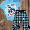 Elvis Presley I Will Have A Blue Christmas Without You Fleece Pajamas Set2B1 ai044