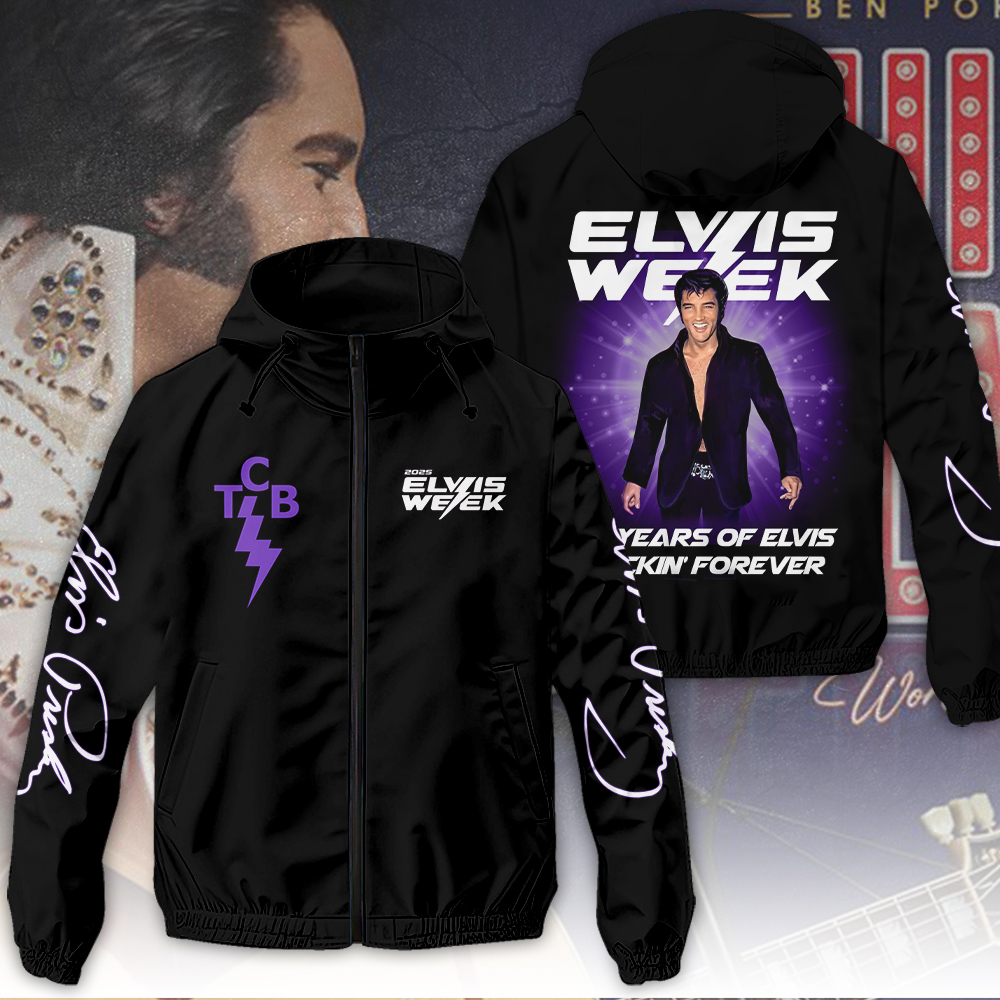 Elvis Presley Windbreaker Jacket HOATT11323