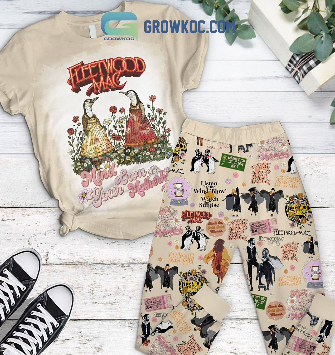 Fleetwood Mac Mind Your Own Motherhood Fleece Pajamas Set2B1 pY8Km Fleetwood Mac Mind Your Own Motherhood Fleece Pajamas Set2B1 pY8Km