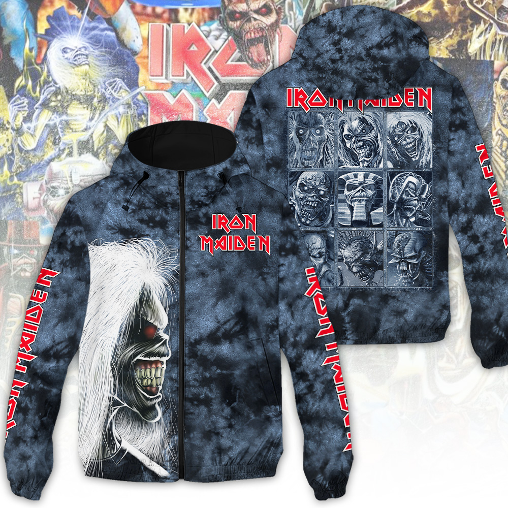 GNENEW189 Windbreaker Jacket Iron Maiden