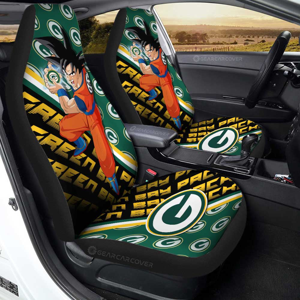Green Bay Packers Car Seat Covers Goku Car Accessories For Fans Gear Car Cover CSC TN0901231063