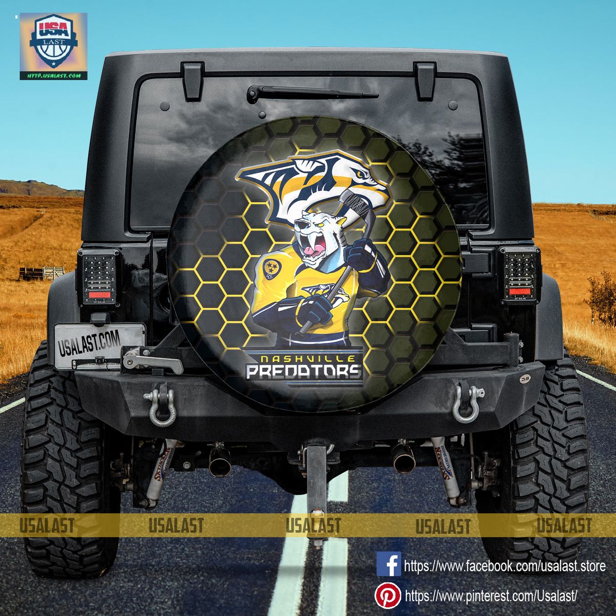 HlDoJgqv nashville predators mlb mascot spare tire cover 3 l9xr5