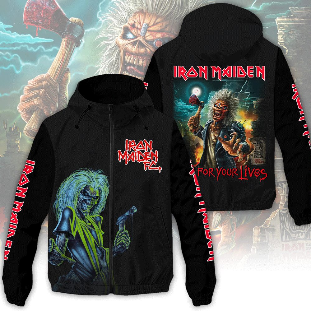 Iron Maiden Windbreaker Jacket GNE3021