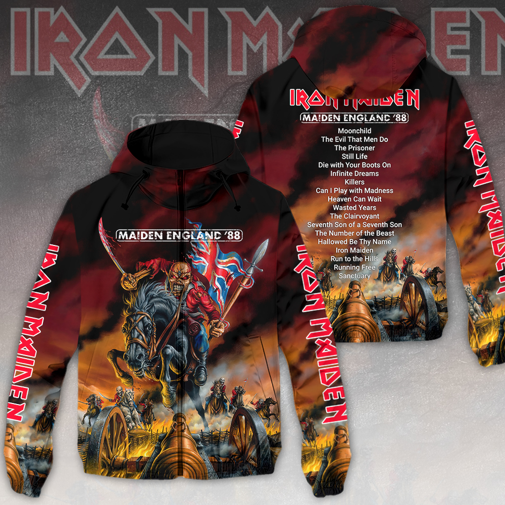 Iron Maiden Windbreaker Jacket HOATT9690