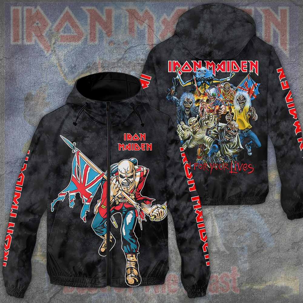 Iron Maiden Windbreaker Jacket GNE3160