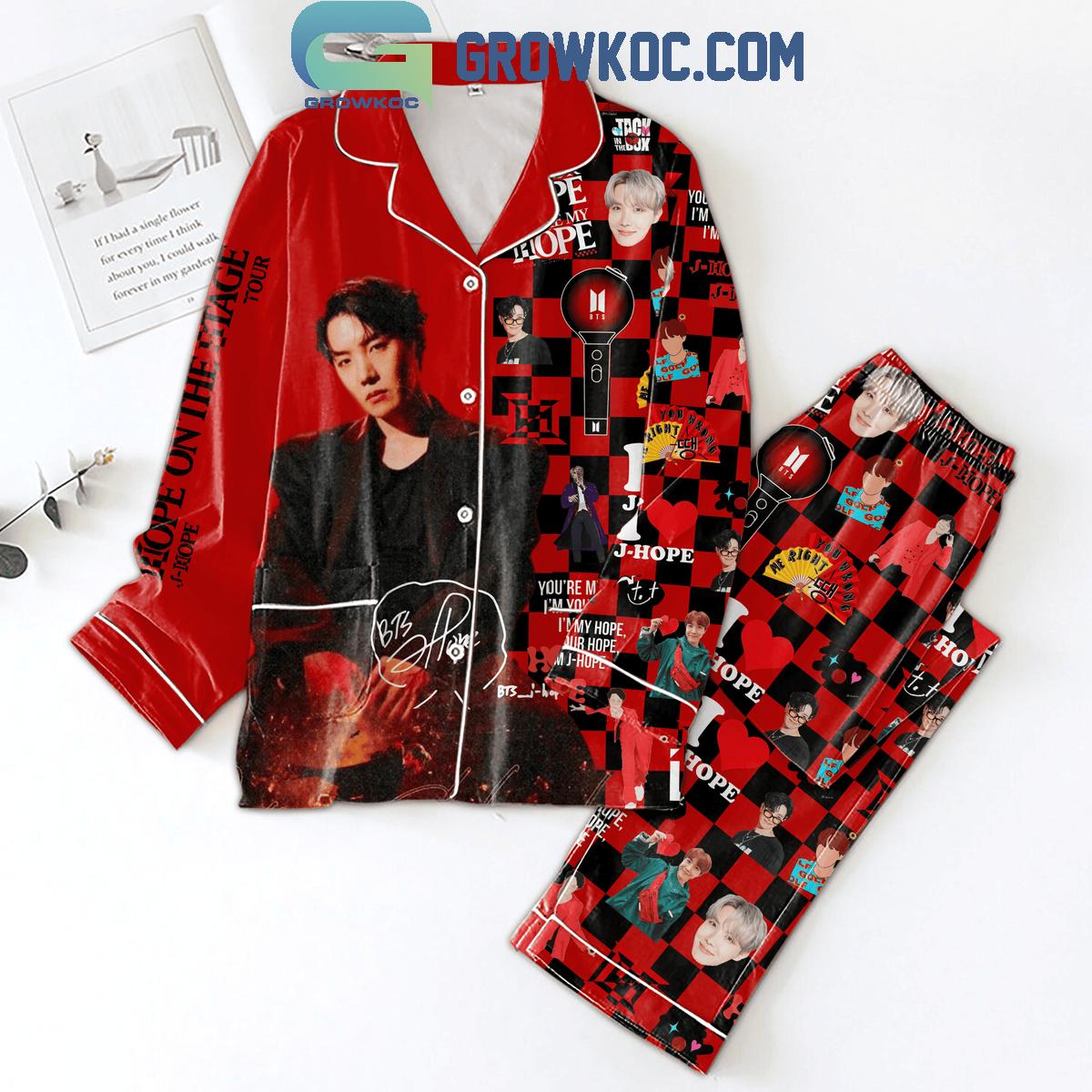 J Hope On The Stage Tour Pajamas Set 1 w83M4