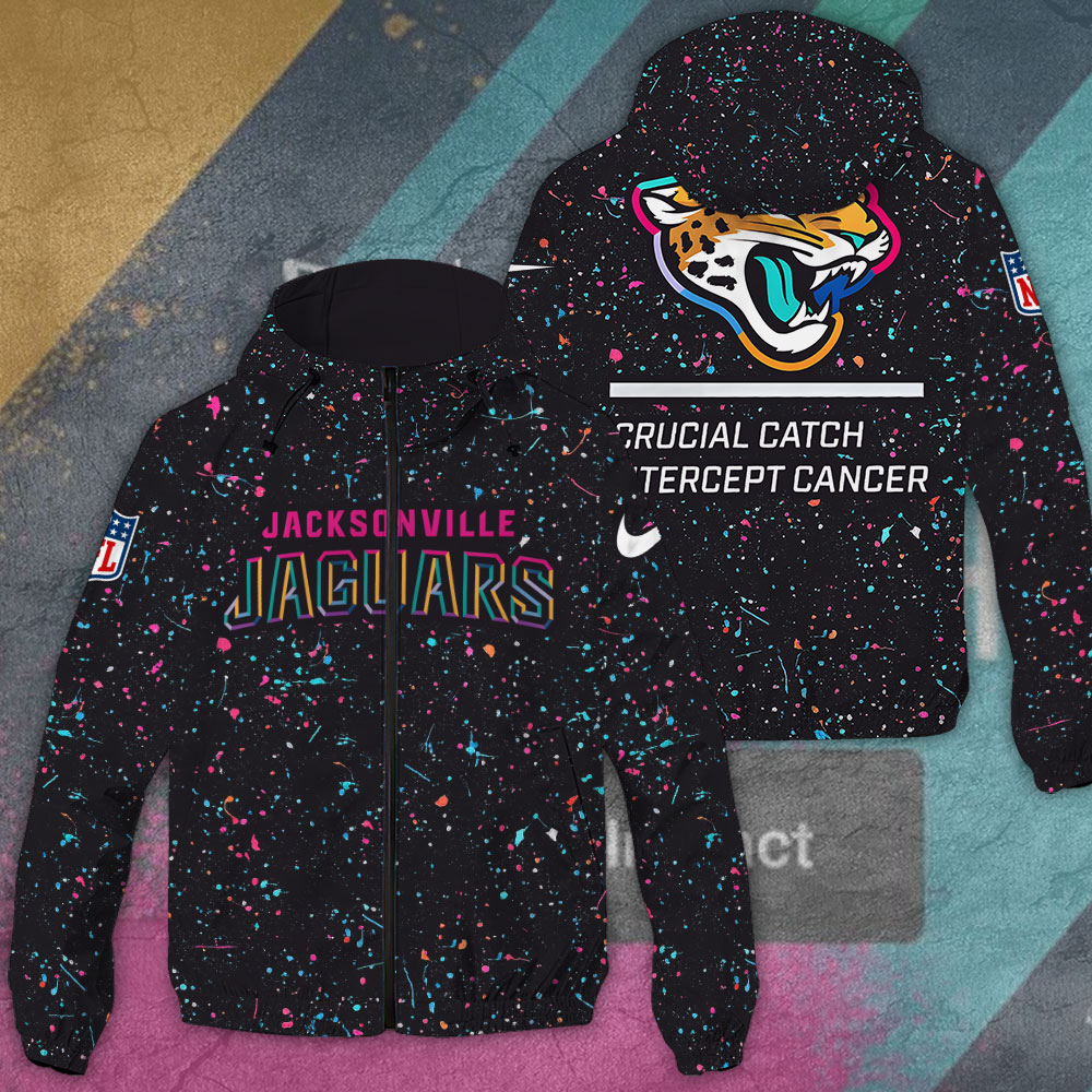 Jacksonville Jaguars Windbreaker Jacket TANTN15781 mockup