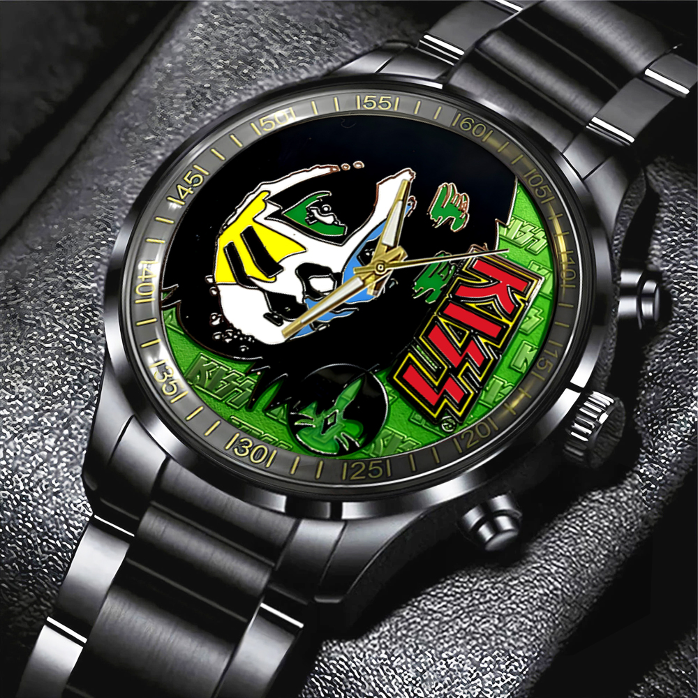 KISS Black Stainless Steel Watch TANTN7774 mk1
