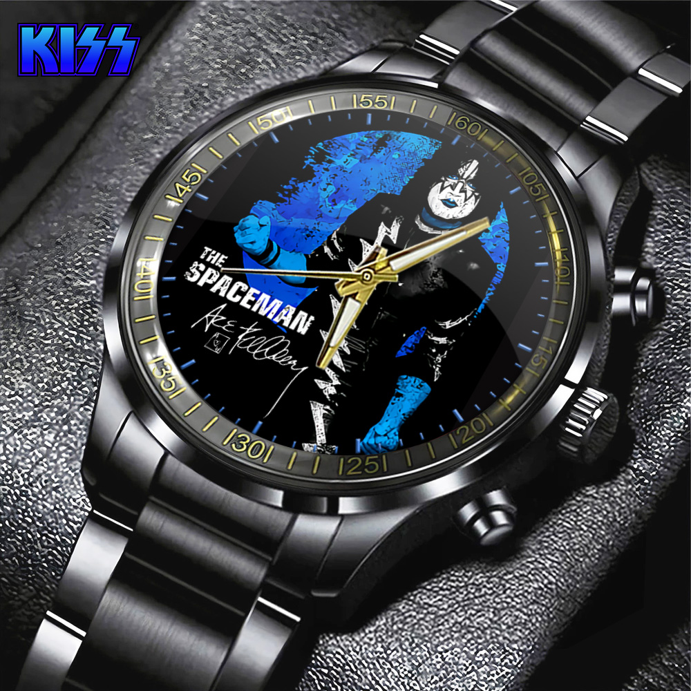 KISS Black Stainless Steel Watch GNE2876 mk1