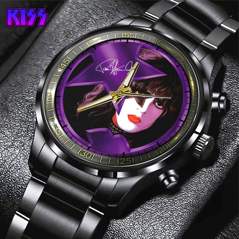 KISS Black Stainless Steel Watch GNE621 mk1