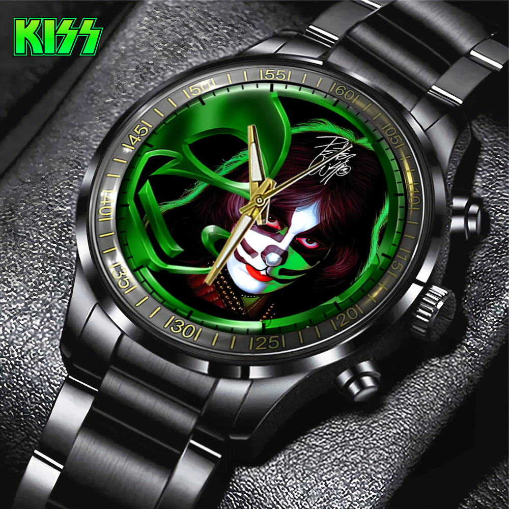 KISS Black Stainless Steel Watch GNE624 mk1