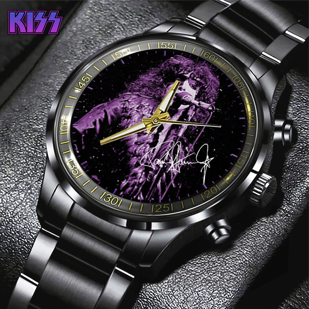 KISS Black Stainless Steel Watch GNE685 mk1