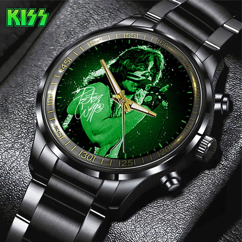 KISS Black Stainless Steel Watch GNE686 mk1