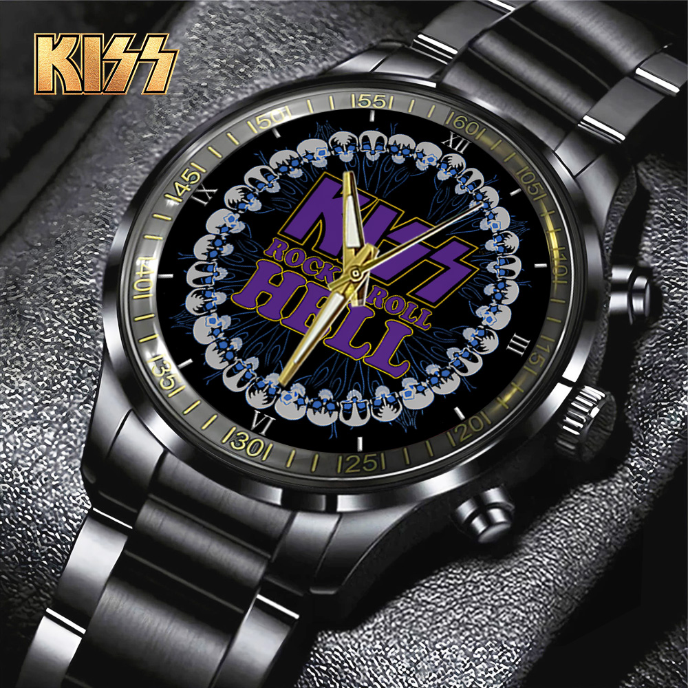 KISS Black Stainless Steel Watch TANTN7766 mk1