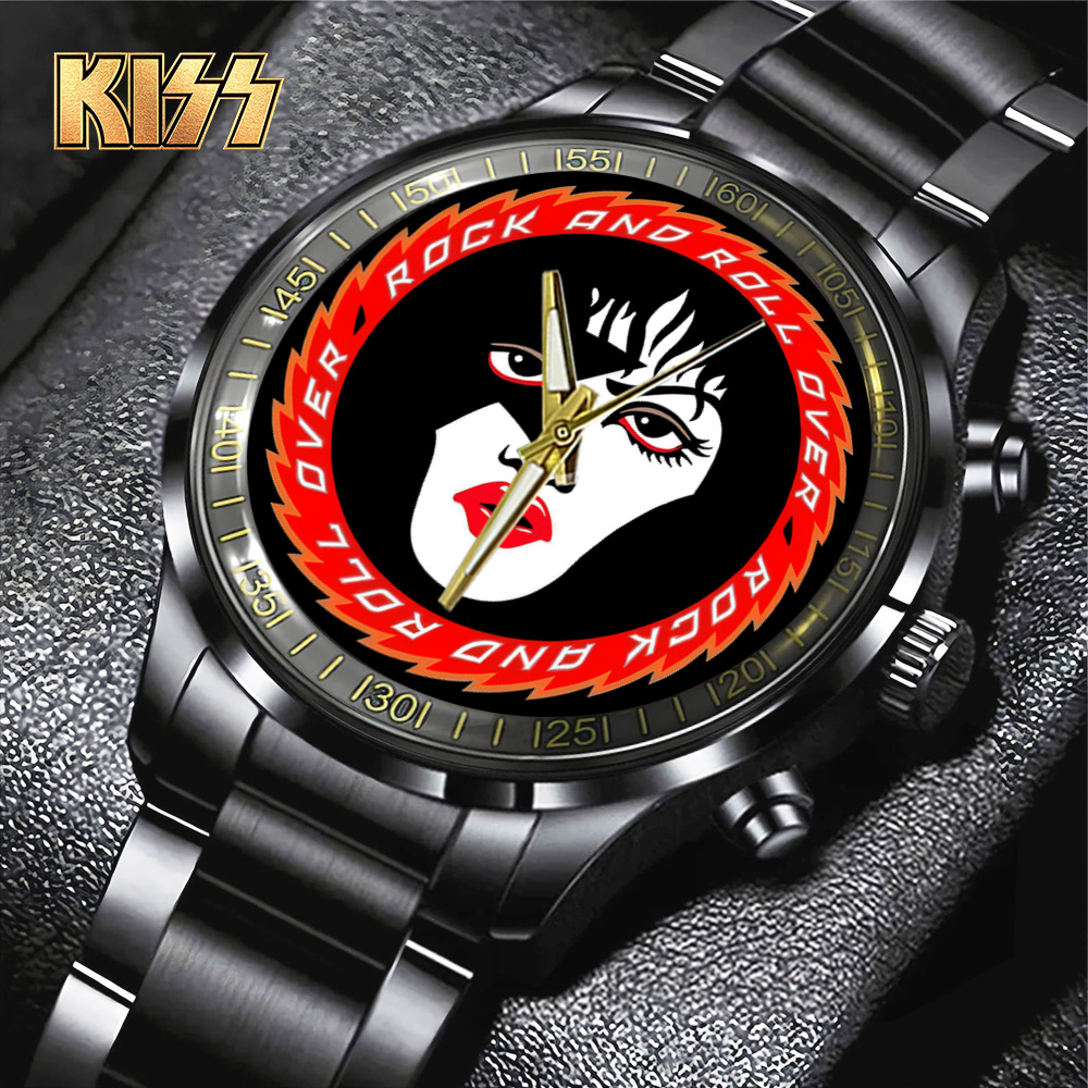 KISS Black Stainless Steel Watch TANTN7767 mk1