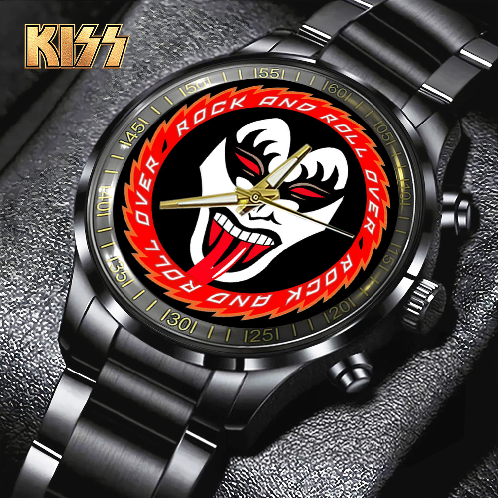 KISS Black Stainless Steel Watch TANTN7770 mk1