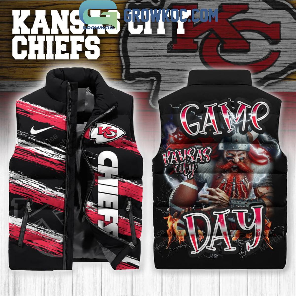 Kansas City Chiefs Game Day Sleeveless Puffer Jacket 1 sma4S