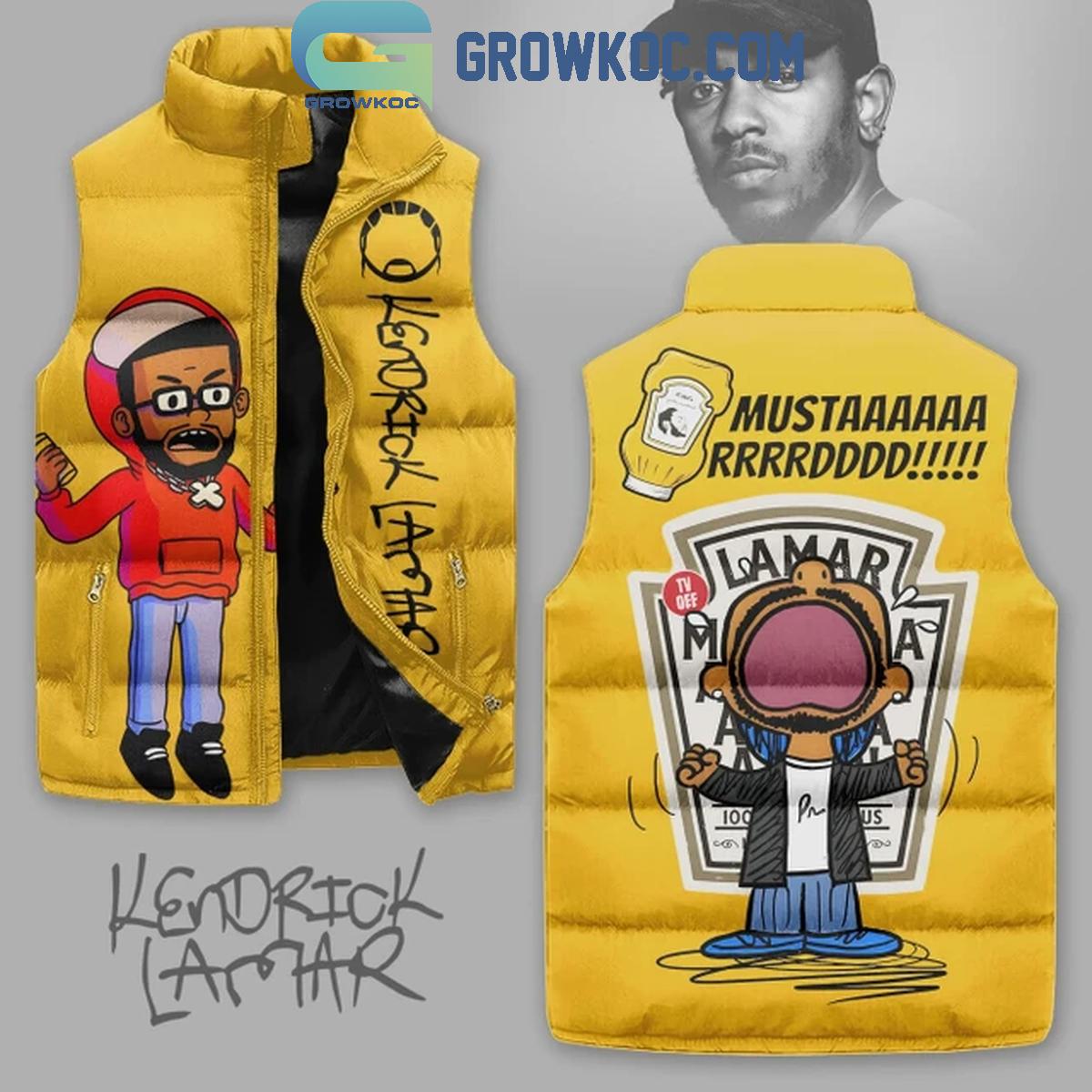 Kendrick Lamar Mustard Not Like Us Not Enough Sleeveless Puffer Jacket 1 ViTjx