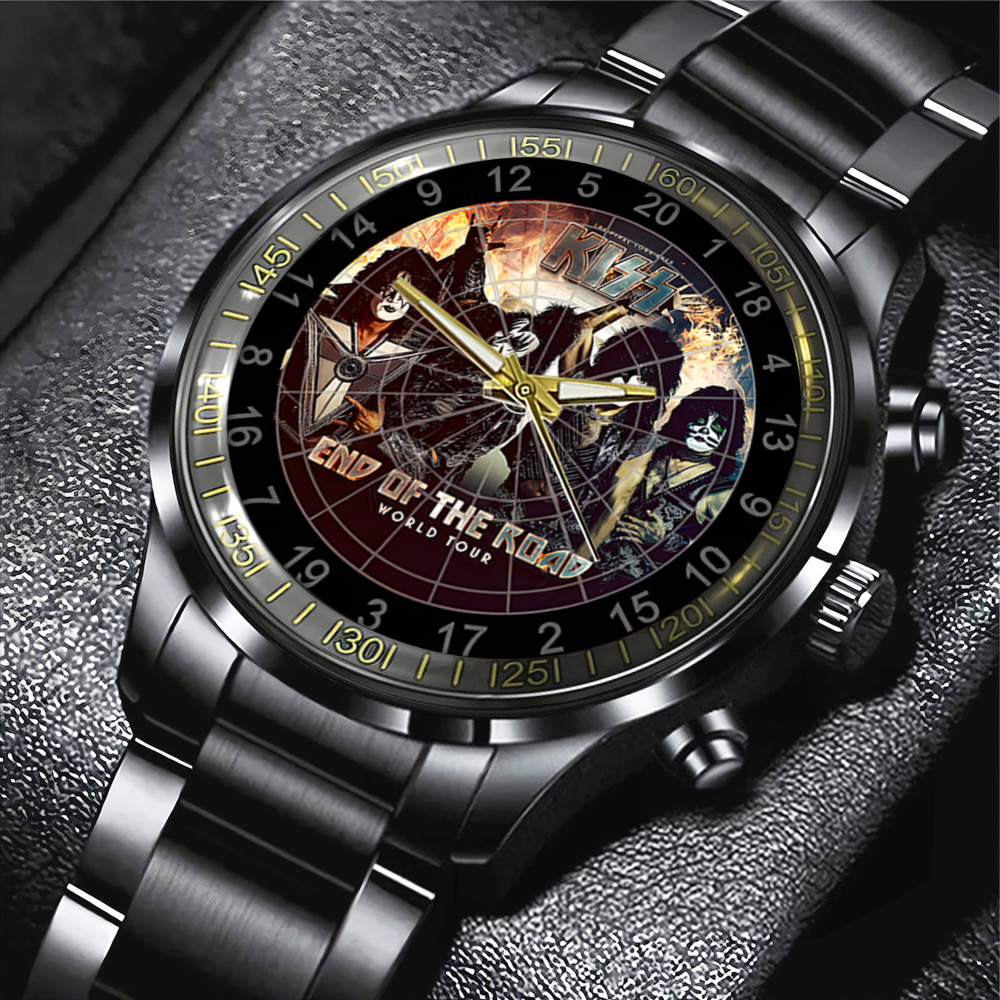 Kiss band Black Stainless Steel Watch TANTN10505 mk1