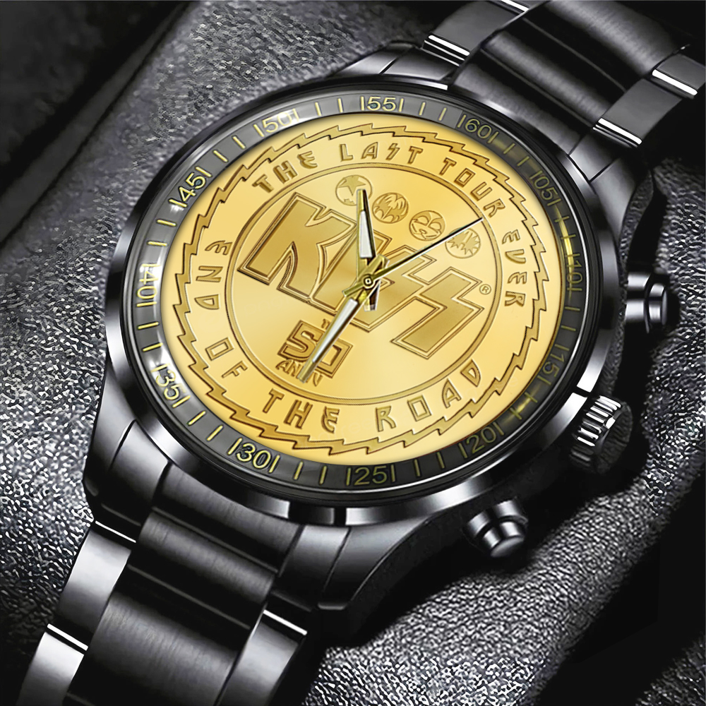 Kiss band Black Stainless Steel Watch TANTN6111 mk1