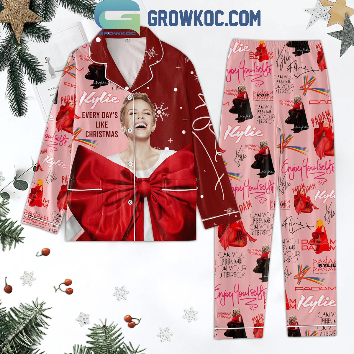 Kylie Minogue Every Days Like Christmas Polyester Pajamas Set 1 pkadt