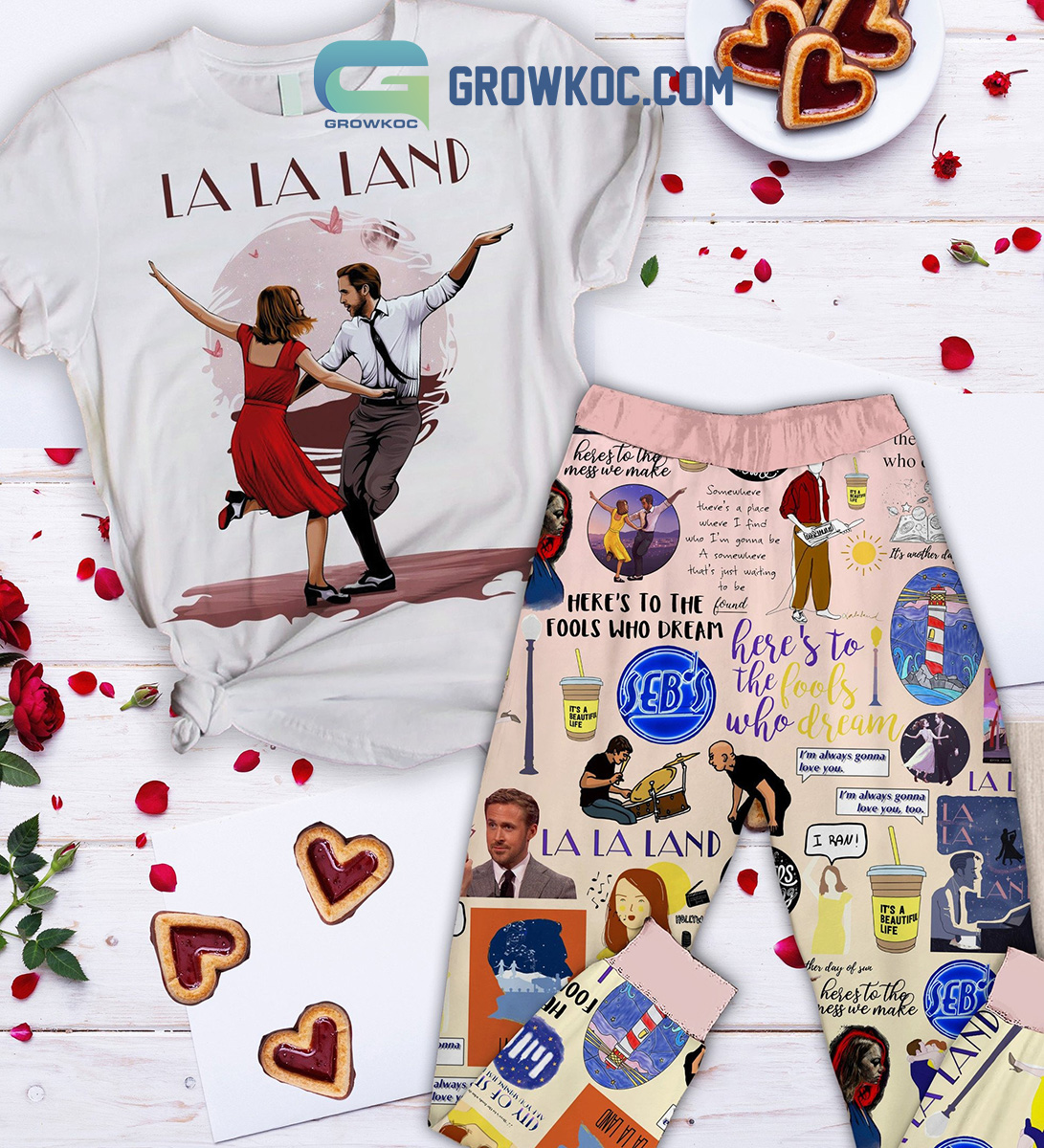 La La Land Valentine Fleece Pajamas Set2B1 8KqH0 La La Land Valentine Fleece Pajamas Set2B1 8KqH0