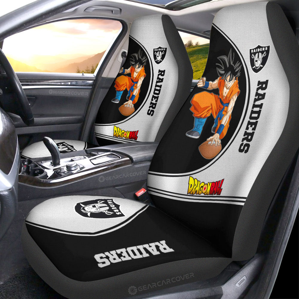 Las Vegas Raiders Car Seat Covers Goku Car Accessories For Fans Gear Car Cover DN2802232025 CSC 2023