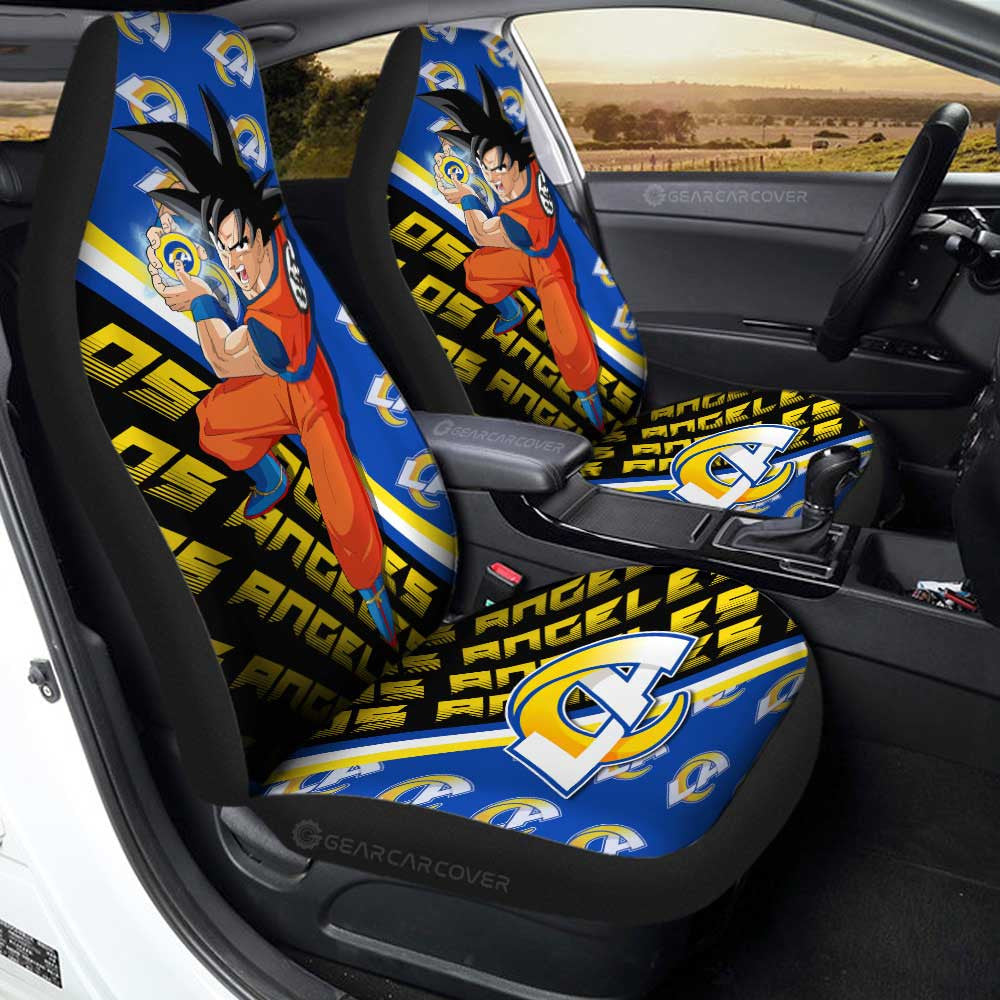 Los Angeles Rams Car Seat Covers Goku Car Accessories For Fans Gear Car Cover TN0901231057 CSC 2023