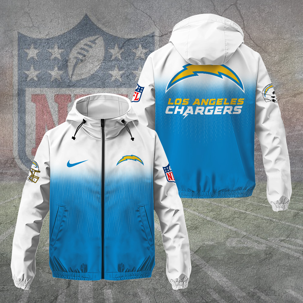 Los Angeles Chargers Windbreaker Jacket TANTN15755