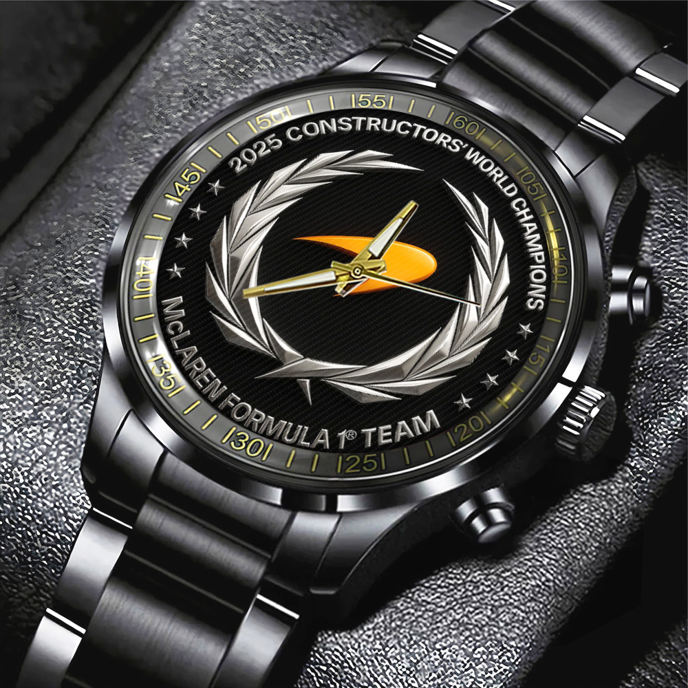 MCLAREN BLACK STAINLESS STEEL WATCH3 TMTHU1304