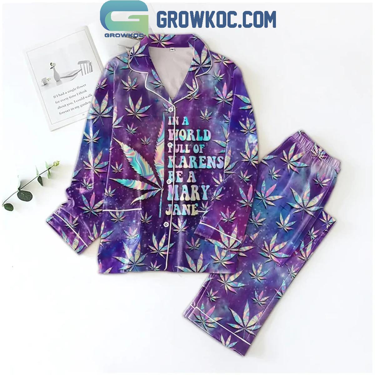 Mary Jane In A World Full Of Karens Be A Mary Jane Polyester Pajamas Set 1 8AjzV