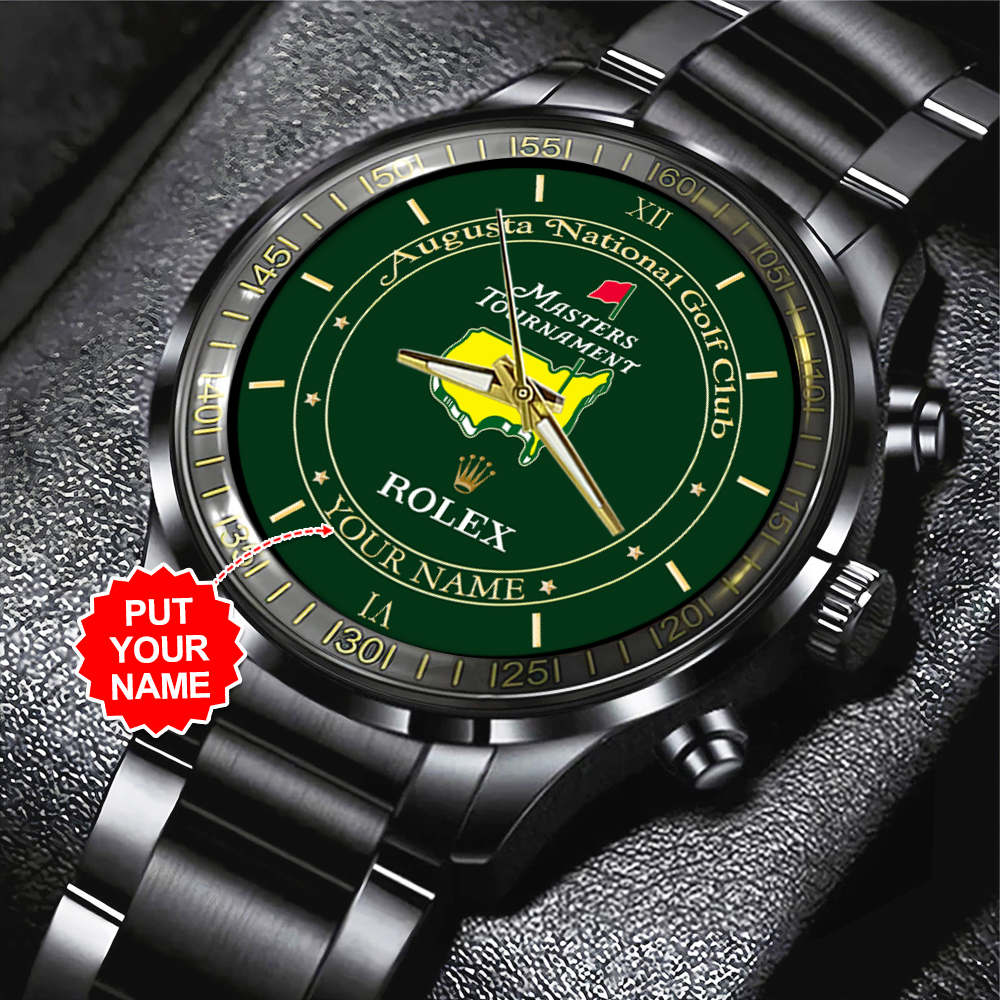 Masters Tournament x Rolex Black Stainless Steel Watch MAITM7632