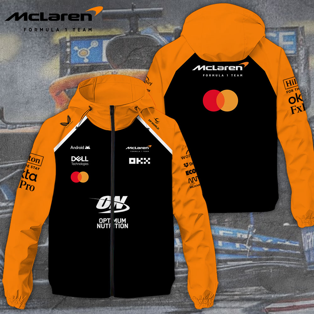 McLaren Windbreaker Jacket TANTN10938 mockup