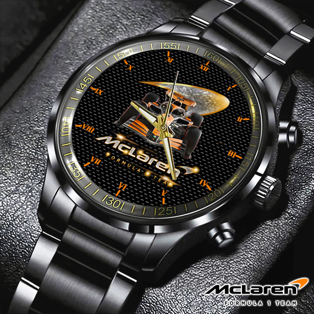 McLaren Black Stainless Steel Watch HOATT6062 Yuna 4