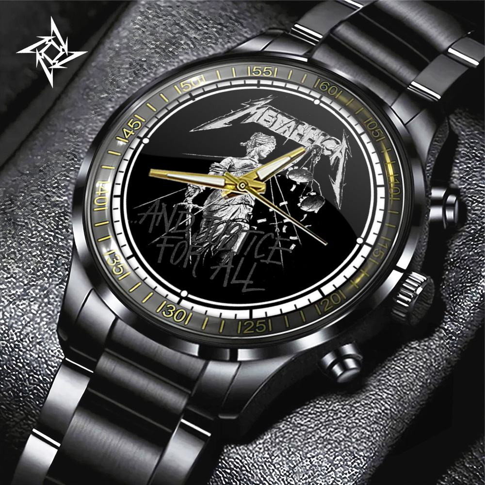 Metallica Black Stainless Steel Watch GNE3033 mk1