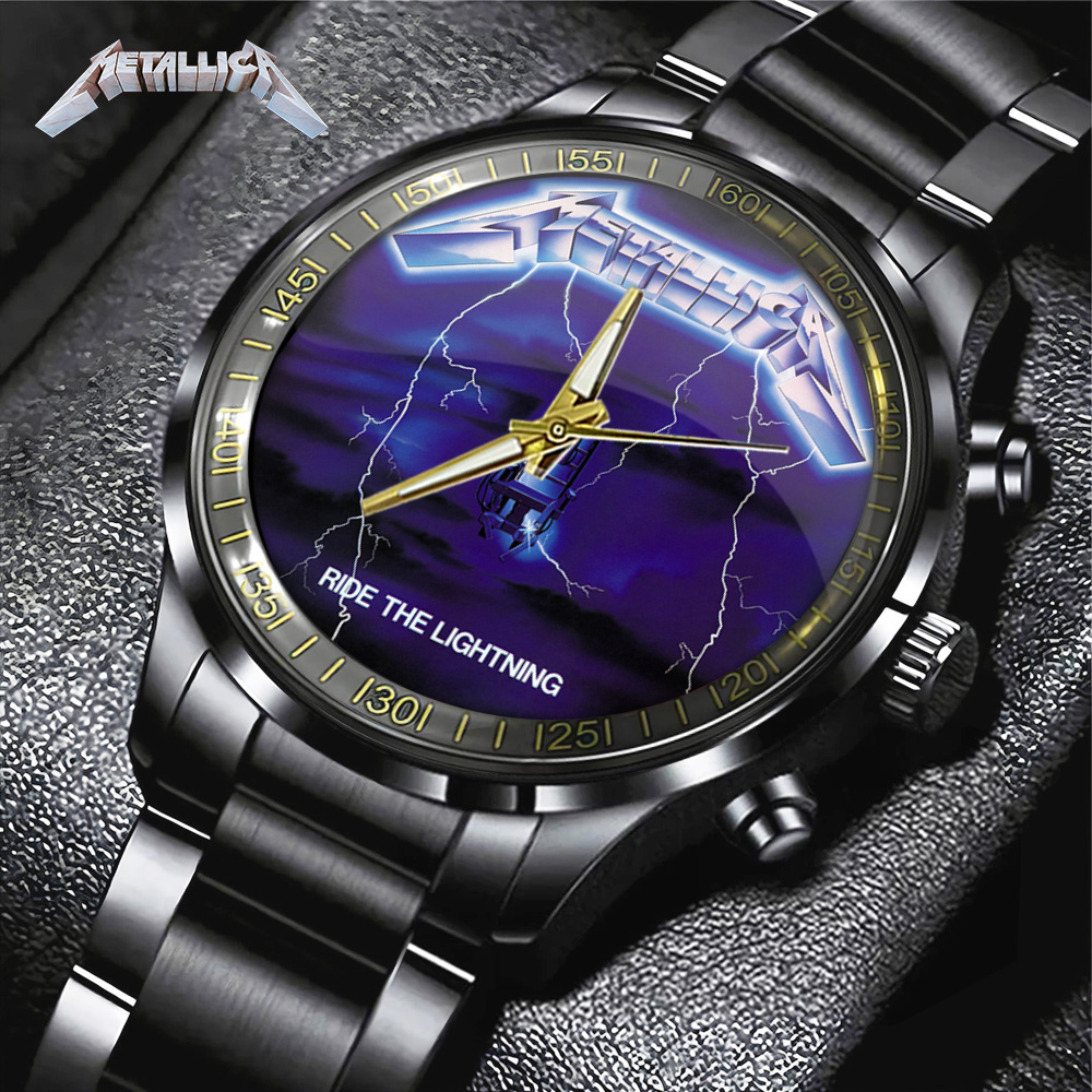 Metallica Black Stainless Steel Watch GNE3034 mk1