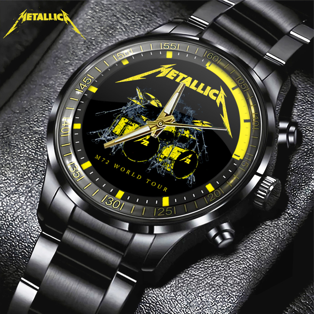 Metallica Black Stainless Steel Watch GNE3035 mk1